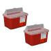 One Gallon Sharps Containers with Pop Up Lid (Two Pack) by Oakridge Products