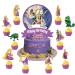 37Pcs Princess Tangled Party Cake&Cupcake Toppers for Birthday Party Supplies Boys' Theme Birthday Party Decoration