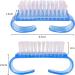 TRIXES Nail Brush - Pack of 3 -Travel Accessories for Cleaning Nails Assorted Colours Cleaning Beauty Aid for Fingernails - with Crystal Body Pink Purple and Blue - Buy Online on GoSupps.com