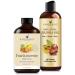 Handcraft Blends Youthful Glow Set: Jojoba Oil (8 Fl Oz) and Frankincense Essential Oil (4 Fl Oz) 100% Pure & Natural Anti-Aging Serum Blend for Face and Neck