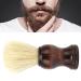 Premium Beard Razor Brush - Anti-Slip Wood Handle Portable Shaving Brush for Cream Foam & Soap | Professional Hairdressing Tool - Buy Online on GoSupps.com