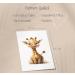 Lavema A4 Safari Animal Poster for Children's Room | Happy Africa Wall Art | Unframed Baby Room Decoration for Boys & Girls - Buy Online on GoSupps.com