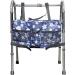 Walker Bag - Water Resistant Pouch Basket with 5 Pockets for Rollator and Folding Walker Wheelchairs Bariatric Walkers Blue - Buy Online on GoSupps.com