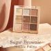 Dasique Shadow Palette 01 Sugar Brownie - 9 Blendable Shades - Cruelty-Free - Matte and Shimmer Finishes - Buy Online on GoSupps.com