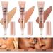 Matte Concealer Natural Matte Finish Freckles Tear Gap Nose Shadow Contour Stick 24h Full Coverage Matte Finish-12ml/0.14oz (04#) - Buy Online on GoSupps.com