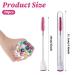 20 Pcs Disposable Mascara Wands Set - Eyelash Extensions & Eyebrow Brush - Diamond Spoolies with Empty Tubes - Makeup Tool in Mixed Colors - Buy Online on GoSupps.com