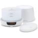 iHome Zenergy Aroma Dream Aromatherapy Diffuser Alarm Clock | Sound Therapy, 12 Soothing Sounds, White Noise | Aroma Sound Timers | Anti-Anxiety, Stress Relief - Buy Online on GoSupps.com