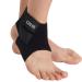 Cotill Ankle Support Brace - Adjustable Ankle Compression Wrap Strap for Ligament Damage & Sprained Ankle Plantar Fasciitis Achilles tendonitis Three Sizes for Men Women (S) S (Pack of 1)