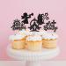 Ercadio 25 Pack Mi Bautizo Cupcake Toppers Black Glitter Cross Angel Cupcake Toppers Angel Religious God Bless Cupcake Picks for Baptism Theme Baby Shower Kids Birthday Party Supplies Pattern 5 - Buy Online on GoSupps.com