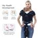 COTTONBEBE Baby Wrap Carrier | Adjustable Newborn to Toddler | Mesh Breathable | Blue - Buy Online on GoSupps.com