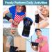 Adjustable Wrist Brace with Thumb Spica Splint for Arthritis, Sprains, Carpal Tunnel - Blue Left Hand Support for Women & Men - Buy Online on GoSupps.com