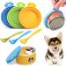WASYPLSFOI Tin Can Lids Covers Lid Cover for Cans Tins Dog Cat Food Container Plastic 3 Standard Seal with Spoon 3+3 - Buy Online on GoSupps.com