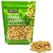 Kirkland Signature Organic Whole Cashews Unsalted Unroasted Nuts Bag Pack 1.13kg - Buy Online on GoSupps.com