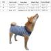 TOPAUP Dog Recovery Suit - Size L Blue | Post Surgery Bodysuit for Neutering & Wound Protection - Buy Online on GoSupps.com