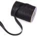 Black Double Fold Bias Tape 5/8 Wide Polyester Satin Ribbon - 87.4 Yards Roll for Sewing Crafts - Buy Online on GoSupps.com
