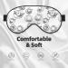 Sleep Mask Eye Cover for Men & Women - Reusable Blackout Masks for Better Sleep Travel & Camping - Unique Hand-Drawn Teapots & Cups Design - Buy Online on GoSupps.com