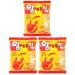 Korean Shrimp Snack Crispy Prawn Flavor Chips Delicious Crackers - 27g (Pack of 3) 0.95 Ounce (Pack of 3)