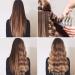 Ten-Tatent 3 Barrel Hair Waver Curling Iron 25mm - 2 Temperatures - Quick Heating - for Long or Short Hair Styling - Heat Resistant Glove - Gold - Buy Online on GoSupps.com