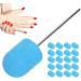 Nail Sanding Drill Bit 0.5 X 0.7in Easy To Store High Strength Nail Polishing Sanding Head Fine Sandpaper with Shaft for Grinding(blue) - Buy Online on GoSupps.com