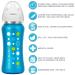 9oz Insulated Stainless Steel Baby Bottle | Non-Toxic Food-Grade | Leak-Free Design - Blue Sapphire Blue - Buy Online on GoSupps.com