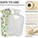 Shop Naanle Wild Chrysanthemum Daisy Heat Bottle 1L Transparent Hot Water Bottle for Warmth Pain Relief and Cold Therapy | Ideal Hand & Foot Warmer - Buy Online on GoSupps.com