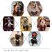 DELIFUR Medium Pirate Dog Costume - Pirates of the Caribbean Style for Dogs & Cats | International Shipping - Buy Online on GoSupps.com