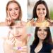 KMZ 4 Pcs Contact Lens Cases Left/Right Eyes Contact Lens Holder Care Box Portable Soaking Storage Mini Box for Travel Home Outdoor Business Trip (4 Colors) - Buy Online on GoSupps.com