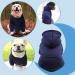 Amaone Waterproof Dog Coat - Winter Warm Jacket & Fleece Hoodie for Puppies & Small Dogs | XS 1024thdebka-Navy - Buy Online on GoSupps.com