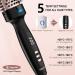 Terviiix 38MM Thermal Brush - Ceramic Tourmaline Ionic Hot Brush for Loose Volume Layered Hair - Digital Display, 9 Temperatures, Dual Voltage - Black - Buy Online on GoSupps.com