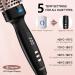 TerviiIX 38mm Hot Brush - Ceramic Turmaline Ion Curling Brush with Digital Display 5 Temperatures & Dual Voltage for Voluminous Curls | International Shipping - Buy Online on GoSupps.com