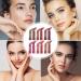  Hitburu Glitter Lipstick - Long-Lasting Long-Lasting Lip Tint Waterproof Lip Tint 6-Pack for Women and Girls Long-Lasting Moisturizer - Buy Online on GoSupps.com