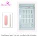 Shop White Polished French Squoval False Nails | 24 Medium Acrylic Tips | Bling Art - International Shipping Available - Buy Online on GoSupps.com