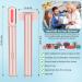 Red Light Therapy Device - 7 Colors LED Face Massager for Skin Rejuvenation Tightening & Lift - Rose Gold - Buy Online on GoSupps.com