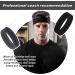 Vsiopy Men's Non Slip Running Headband 6-Pack - Moisture Wicking & Adjustable Workout Sweatbands in Black and Grey - Buy Online on GoSupps.com