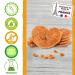 St Michel Caramel Palmiers Biscuits - 4 Pack (100g each) Made In France, Non-GMO - 48 Crunchy Glazed Puff Pastry Butter Biscuits - Buy Online on GoSupps.com