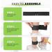 Magshion Ankle Resistance Bands - Adjustable Leg Bands for Women's Hip Fitness Training - 4 Levels of Resistance for Effective Workouts - Buy Online on GoSupps.com
