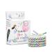 Bellody original girls hair tie - stylish braided children hair tie with strong hold (4er set - cool princess) - ladies hair accessories princess