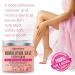 Himalayan Salt Body Scrub with Collagen & Stem Cells - Exfoliating Moisturizer for Acne, Cellulite, & Wrinkles (11 oz) - Buy Online on GoSupps.com