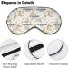 Chihuahua Dog Breed Sleep Mask - Adjustable Women's Eye Shades with Elastic Strap | Perfect Gift for Dog Lovers - Buy Online on GoSupps.com