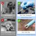 Nutabevr Tick Remover Set for Dogs Cats & Humans | 4-Piece Kit with 3 Hooks & Tweezers | Fast & Reliable Tick Removal - Buy Online on GoSupps.com
