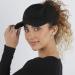 Ponyflo Active Ponytail Hat for Women - High Ponytail Baseball Cap in Black - Buy Online on GoSupps.com