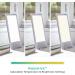 Verilux HappyLight Luxe LED Therapy Lamp - 10,000 Lux UV-Free Bright White Light with Adjustable Brightness, Color, and Timer - Buy Online on GoSupps.com