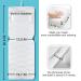 Full Body Bath Pillow with Mesh Washing Bag | Spa Bathtub Pillow for Head, Neck, Shoulder & Back Support | 5D Air Mesh & Quick Drying | 50x16 Inch | Pack of 1 - Buy Online on GoSupps.com