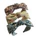 Wide Headband for Women Knotted Hairband Fabric Hairband Hoops Twist Headbands Hair Accessories For Girls (CWidHuaBow)