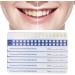 Tooth Color Chart - 5pcs Teeth Whitening Guide | Dental Care Comparison Card for Home Use - Buy Online on GoSupps.com