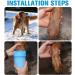 CHOOSEEN Large Dog Paw Cleaner - 2 in 1 Grooming Supplies for Paw Washing (No.D941034) - Buy Online on GoSupps.com