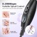 Nail Drill Adjustable Speed 20000RPM | Electric Manicure Pedicure Set with 6 Bits | Portable E File for Gel Acrylic Nails | 31 Sanding Bands | Beginner Friendly | Corded | Light Gold - Buy Online on GoSupps.com