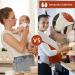 Aohcae Elastic Sling Baby Carrier - Newborn to 16kg Comfortable & Safe Baby Wrap - Buy Online on GoSupps.com