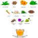 N 006 STOMACH ELIXIR TEA - Gut Health - Indigestion & Bloating Relief Peppermint Tea Chamomile Fennel Liquorice Root Anise Calendula Verbena Carrot Stomach Ease Detox Herbal Tea Infusion 70g Stomach Ease Tea - Buy Online on GoSupps.com