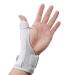LUCKYBUNNY Wrist Support Brace with Thumb Spica Splint, Adjustable Thumb Wrist Stabilizer for Tendonitis, Carpal Tunnel Pain, Arthritis and Sprains - Fits Both Hands (Grey) Grey One Size